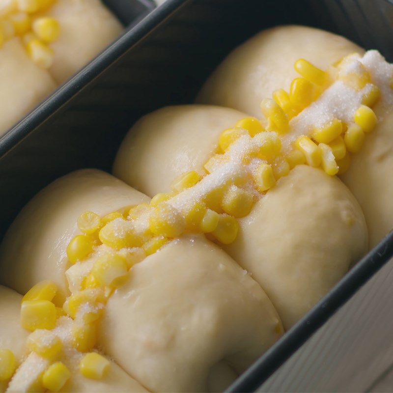 Bước 5 Nướng bánh Bánh mì sữa bắp Nhật Bản