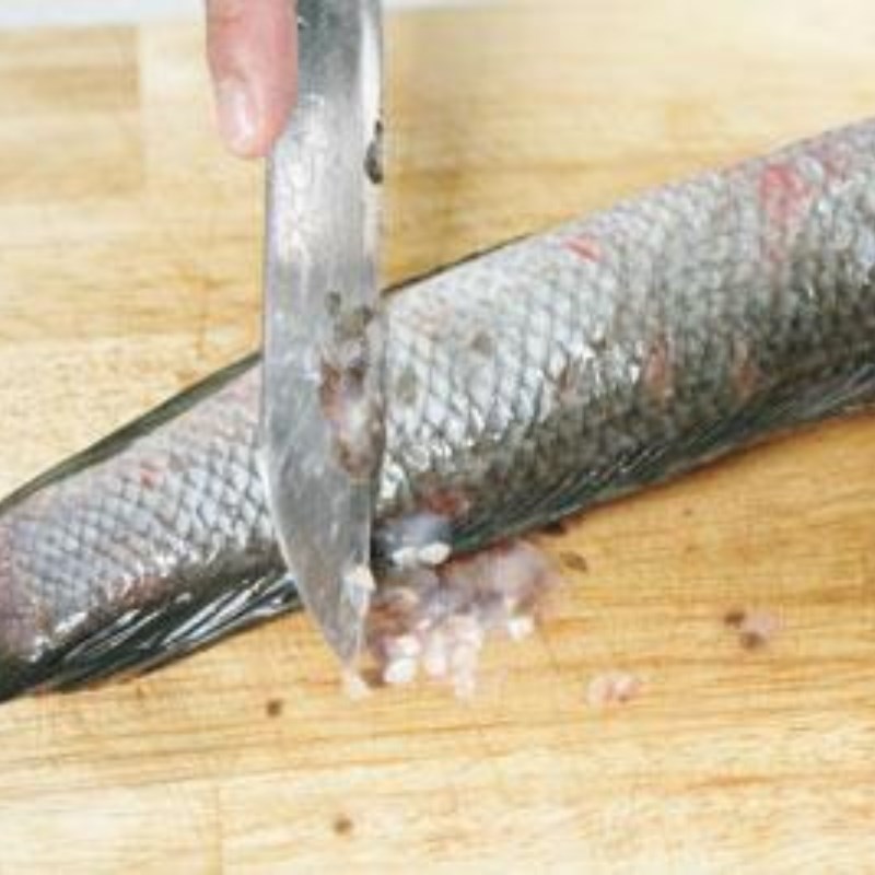 Bước 1 Sơ chế cá lóc Cá lóc nướng bằng nồi chiên không dầu