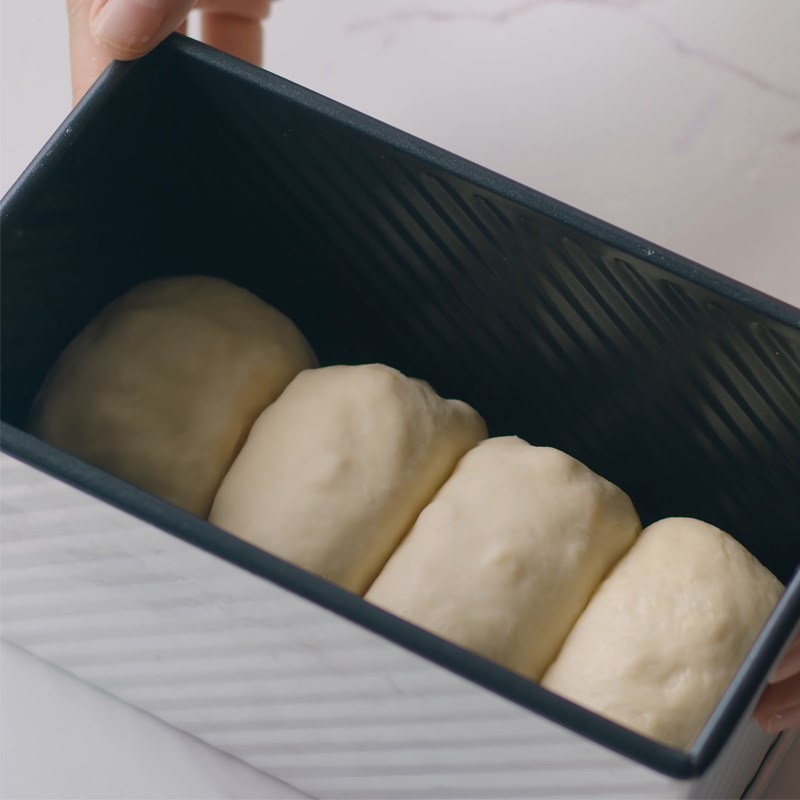 Bước 4 Tạo hình bánh Bánh mì sữa bắp Nhật Bản