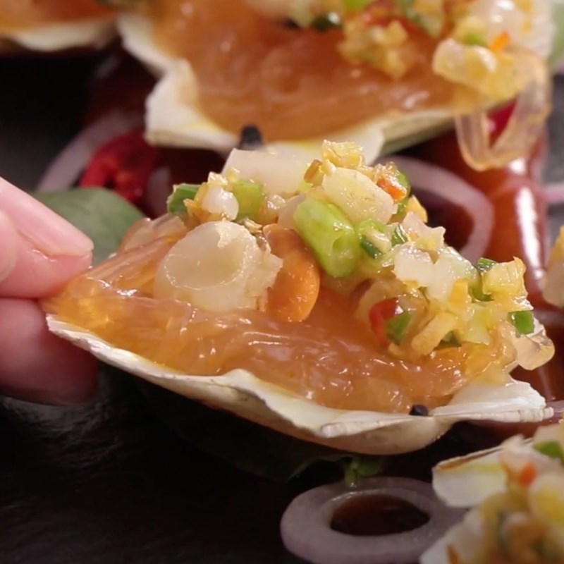 Bước 6 Thành phẩm Sò điệp hấp bún tàu