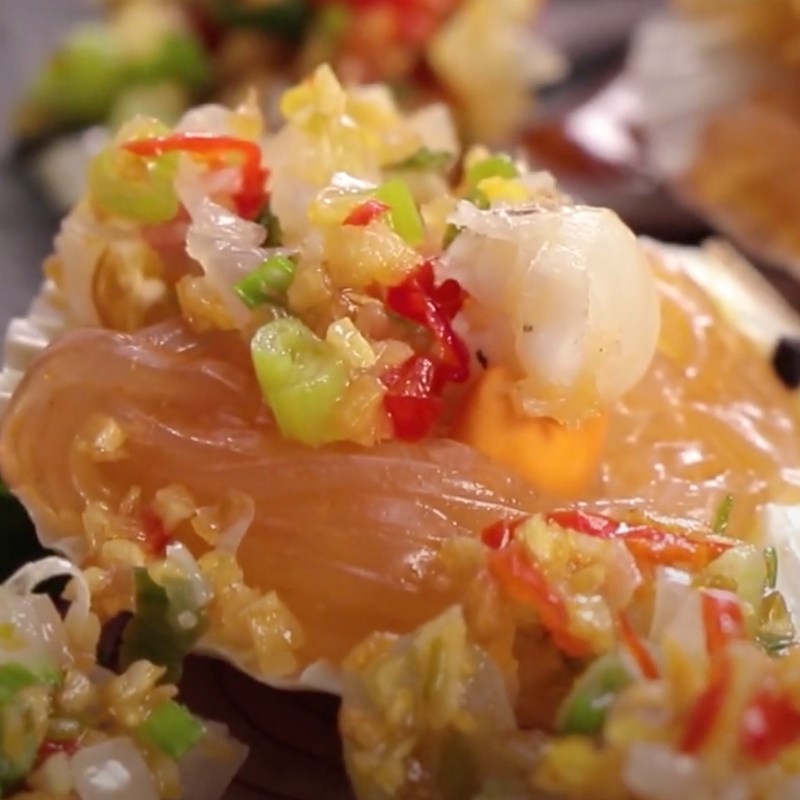 Bước 6 Thành phẩm Sò điệp hấp bún tàu