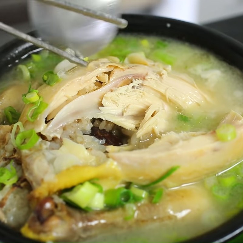 Bước 6 Thành phẩm Gà hầm sâm