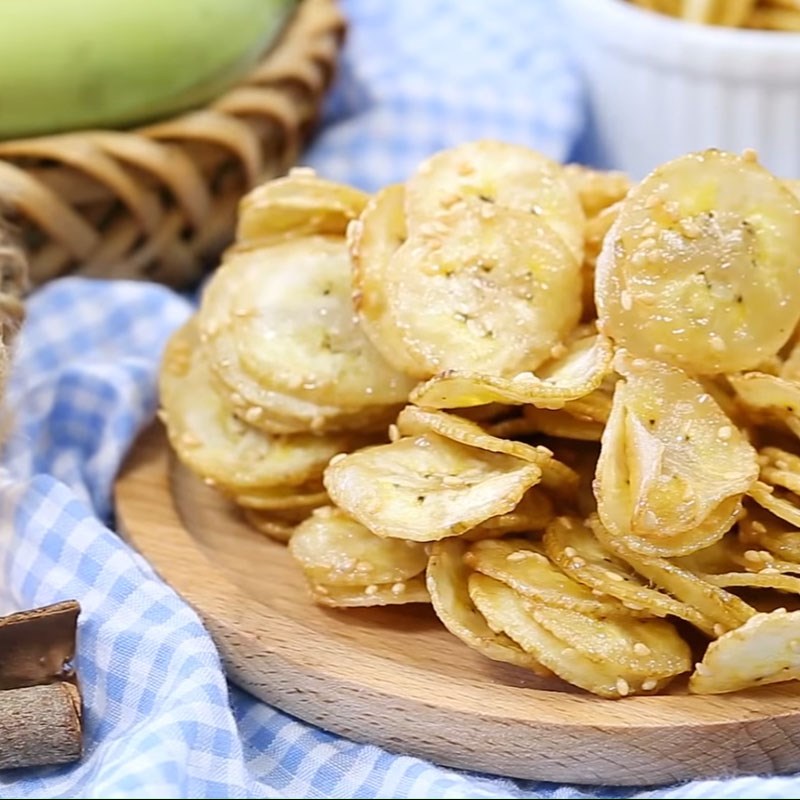 Bước 4 Thành phẩm Snack chuối mật ong