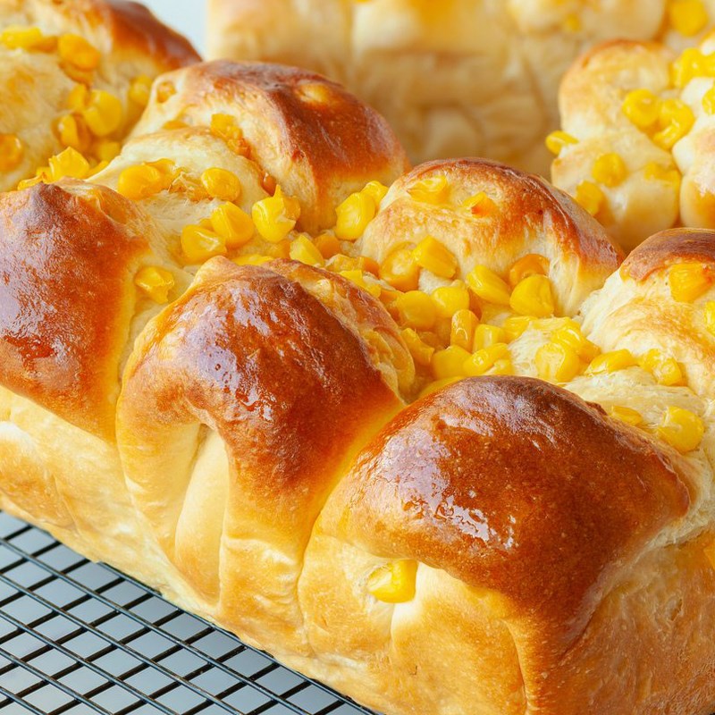 Bước 6 Thành phẩm Bánh mì sữa bắp Nhật Bản