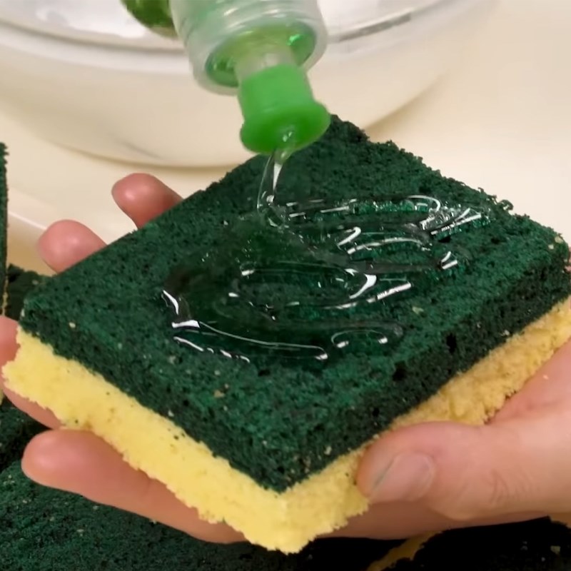 Bước 8 Thành phẩm Bánh mút rửa chén