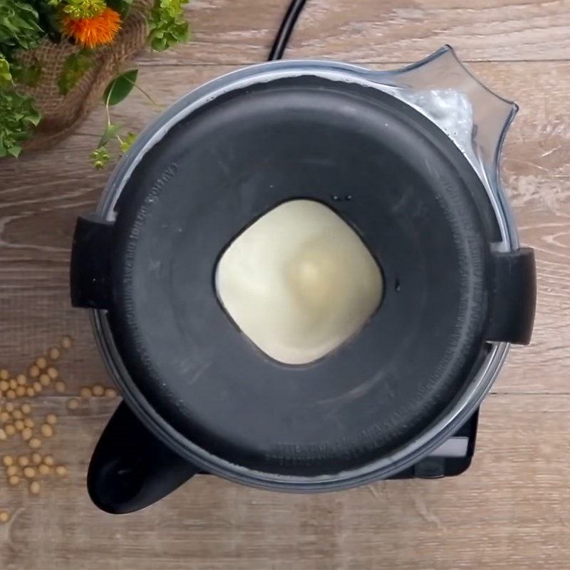 Bước 2 Xay đậu nành Đậu hũ non