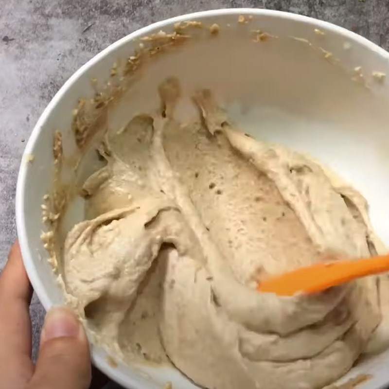 Bước 4 Xay hỗn hợp hạt dẻ bơ Bánh mì hạt dẻ