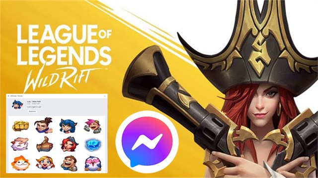 Cách tải Sticker Liên Minh Tốc Chiến trên Messenger cực đáng yêu