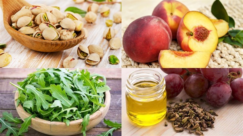 Nguyên liệu món ăn 4 cách làm salad đào