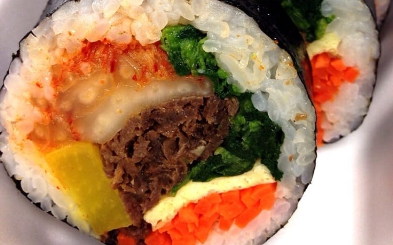 Kimchi kimbap