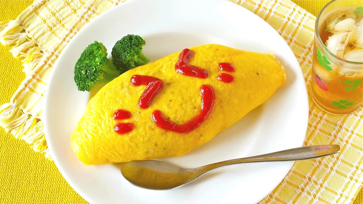 Cách Làm Cơm Cuộn Trứng Omurice