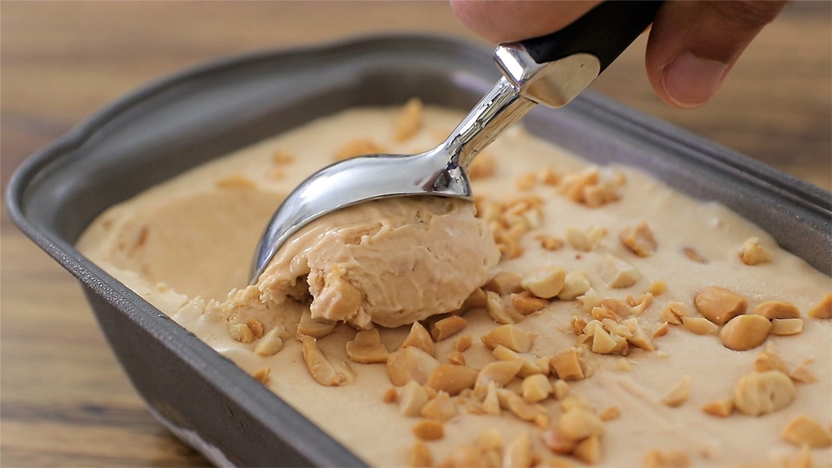 4 cách làm kem bơ đậu phộng