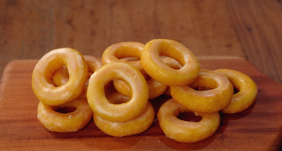Cách làm bánh donut khoai lang mini tráng đường thơm ngon dễ làm