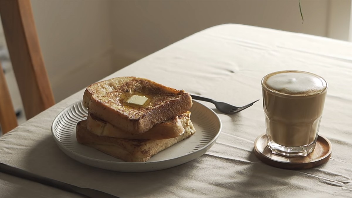 French toast - bánh mì chiên trứng sữa
