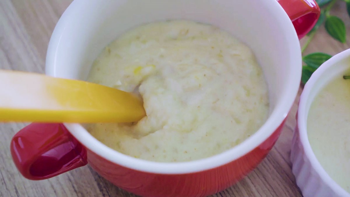 Cách nấu cháo yến mạch khoai tây cho bé ăn dặm đủ chất dinh dưỡng