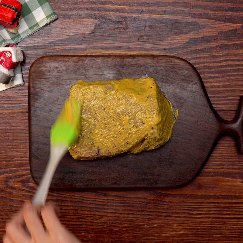 Bước 4 Áp chảo thịt thăn Bò Wellington