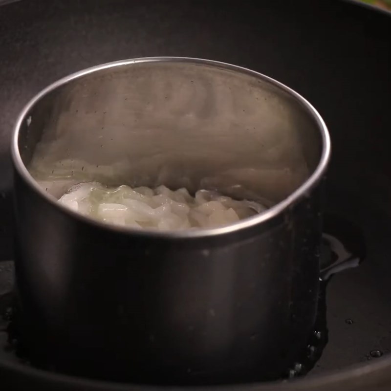 Bước 5 Chiên bánh phở Burger phở