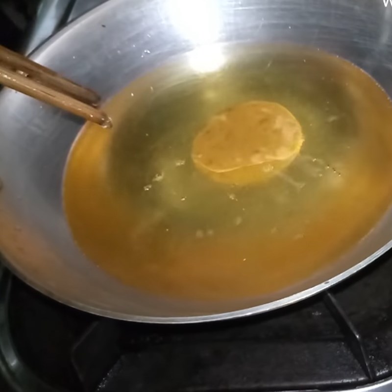 Bước 6 Chiên bánh phồng cá thác lác Bánh phồng cá thác lác