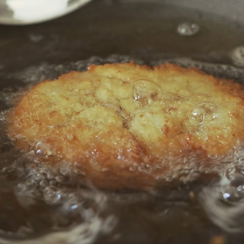 Bước 5 Chiên tôm Sandwich tôm chiên xù