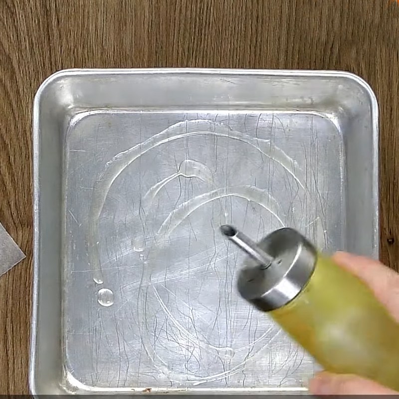 Bước 1 Chuẩn bị khuôn Bánh sago khoai lang