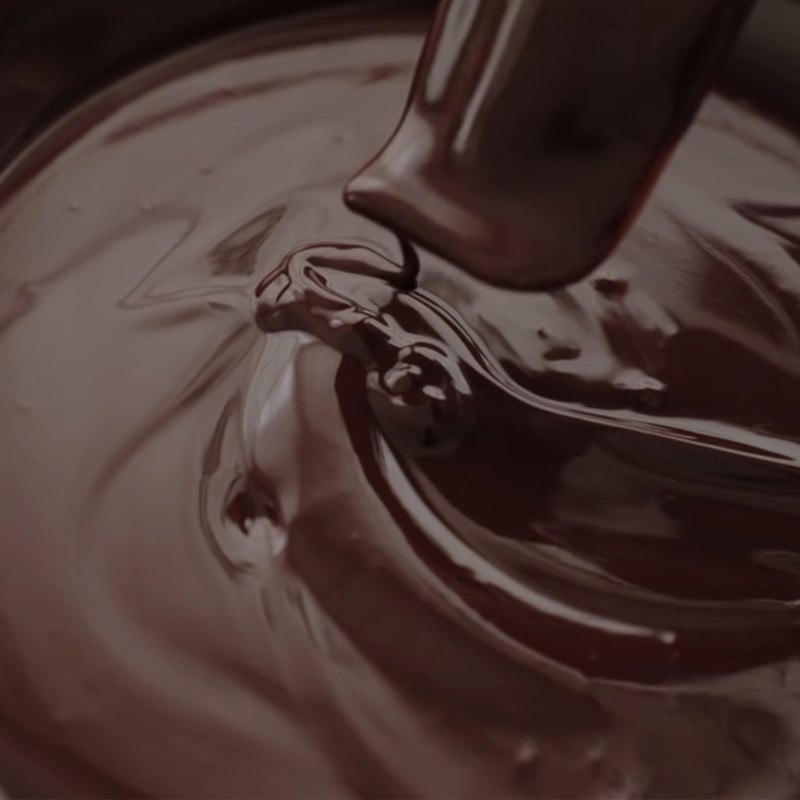 Bước 1 Đun chảy socola Bánh Brownie Marshmallow