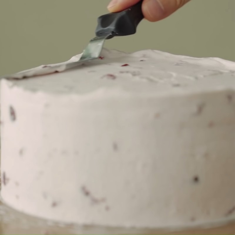 Bước 6 Ghép bánh kem Bánh kem cherry