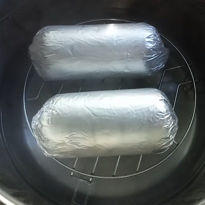 Bước 4 Hấp bánh phồng cá thác lác Bánh phồng cá thác lác