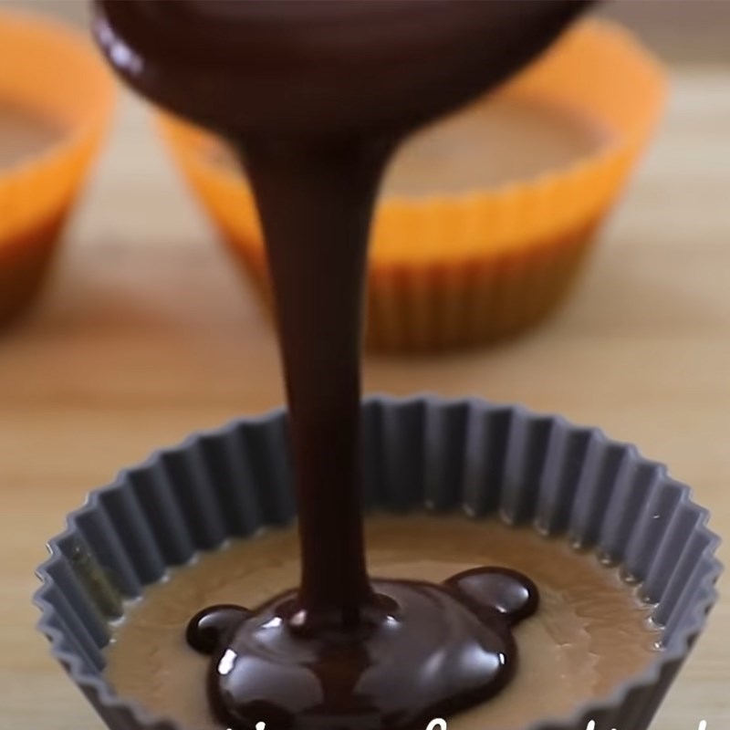Bước 4 Hoàn thành Kẹo peanut butter cup