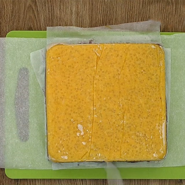 Bước 6 Hoàn thành và trang trí Bánh sago khoai lang