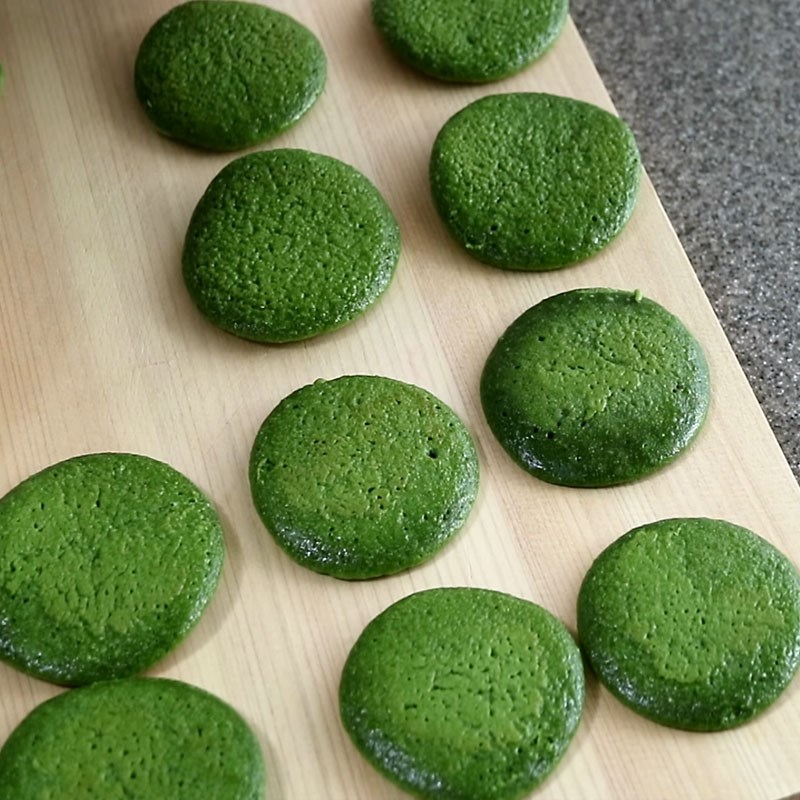 Bước 5 Kẹp bánh Bánh rán trà xanh nhân kem