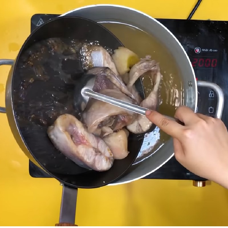 Bước 4 Nấu canh Canh chua cá hú