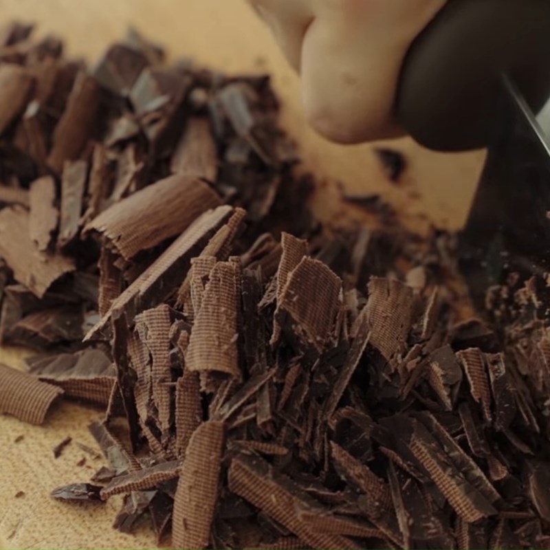 Bước 1 Nghiền Socola Bánh Cheesecake Socola Oreo