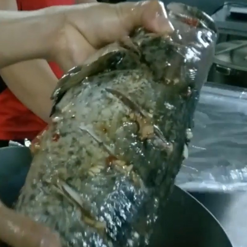 Bước 1 Sơ chế cá Cá mú nướng giấy bạc