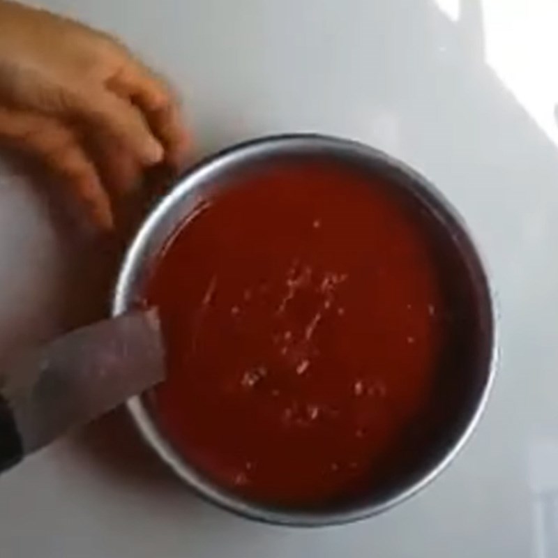 Bước 1 Sơ chế huyết heo Canh huyết heo nấu cay