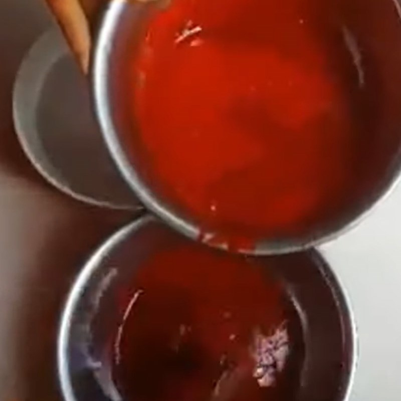 Bước 1 Sơ chế huyết heo Canh huyết heo nấu cay