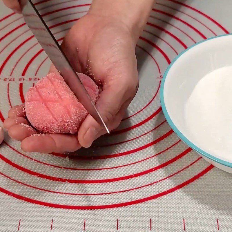 Bước 5 Tạo hình bánh Bánh melonpan hình con rùa