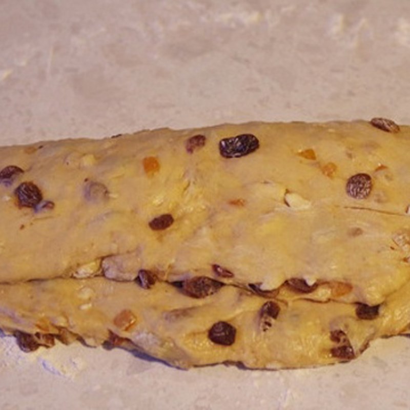 Bước 5 Tạo hình bánh và ủ bánh lần 2 Bánh stollen cơ bản