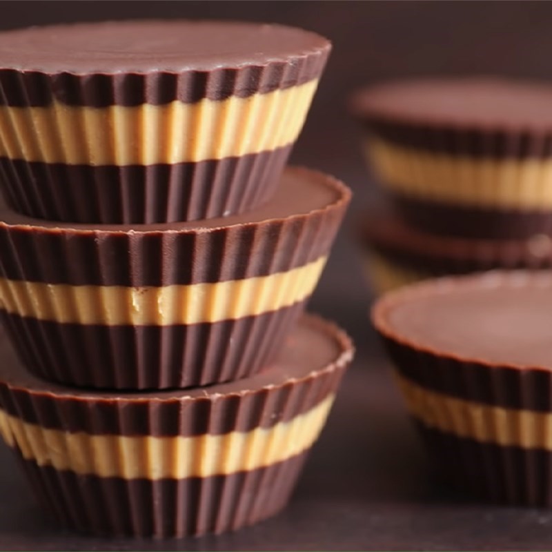 Bước 5 Thành phẩm Kẹo peanut butter cup