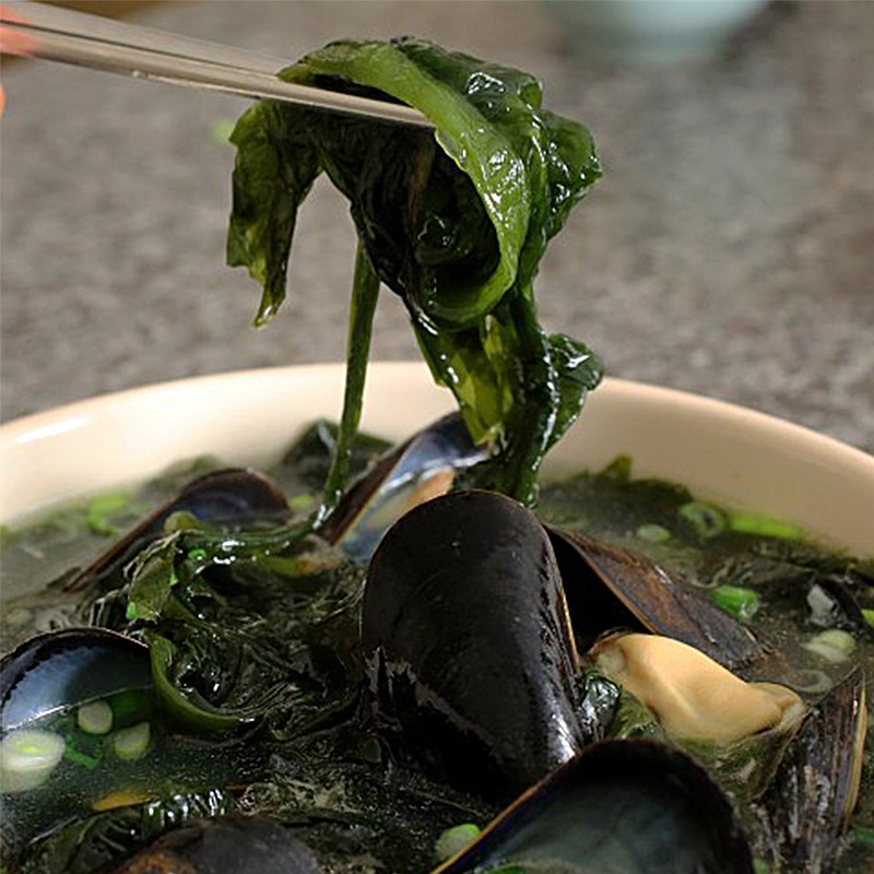 Bước 4 Thành phẩm Canh rong biển nấu vẹm