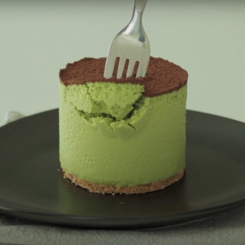 Bước 5 Thành phẩm Kem tiramisu matcha