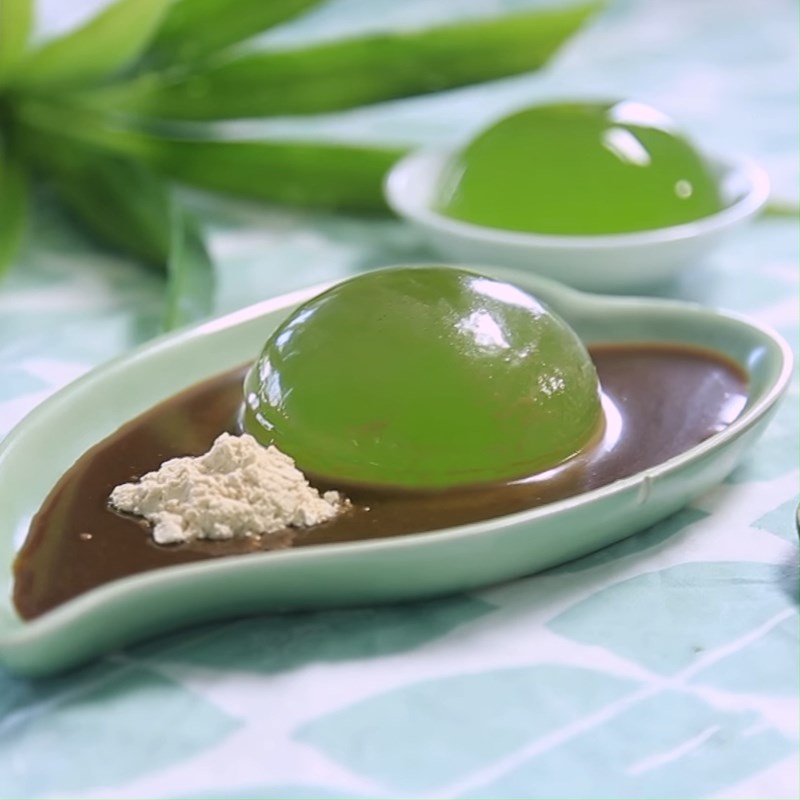 Bước 5 Thành phẩm Mochi giọt nước matcha