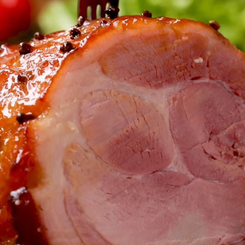 Bước 6 Thành phẩm Dăm bông nướng - Glazed Ham