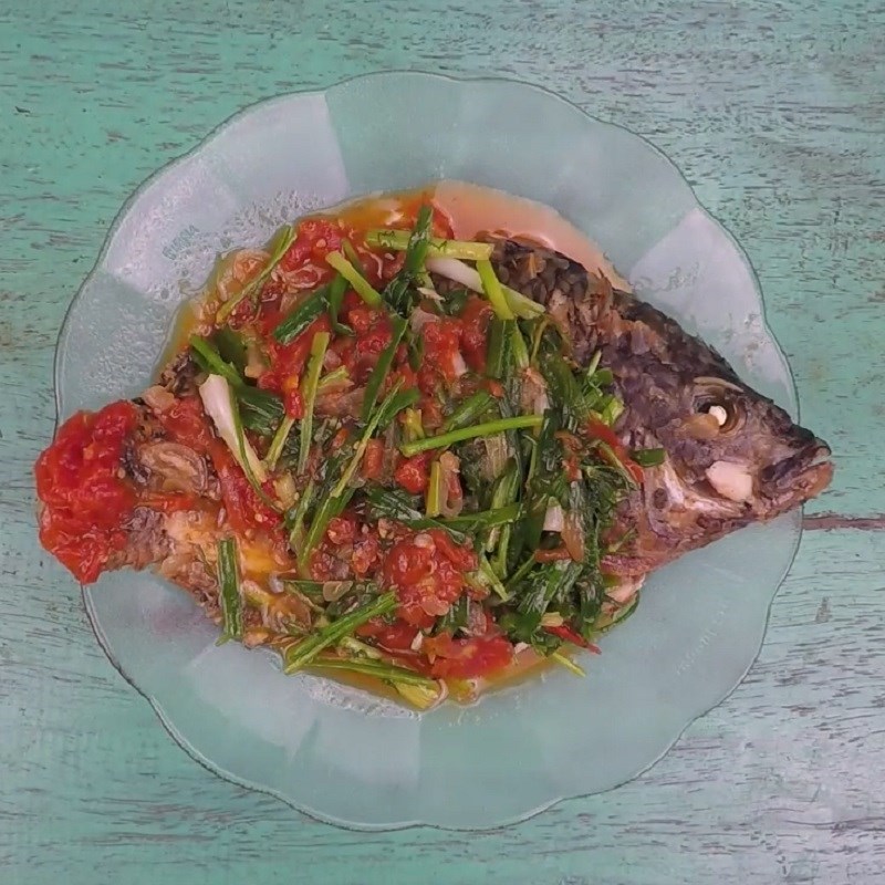 Bước 5 Thành phẩm Cá rô phi sốt cà chua