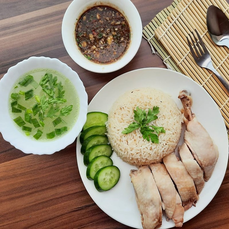 Bước 6 Thành phẩm Cơm gà Thái Lan - Khao Man Gai