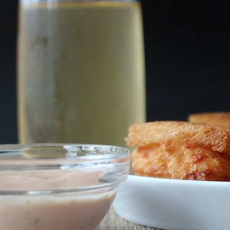 Bước 6 Thành phẩm Sandwich tôm chiên giòn