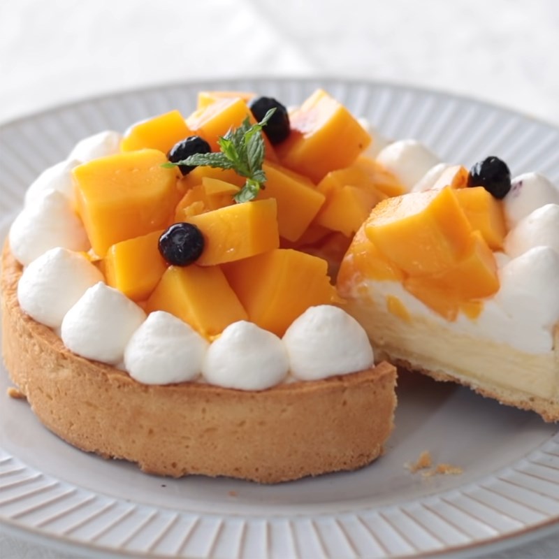 Bước 9 Thành phẩm Bánh tart xoài