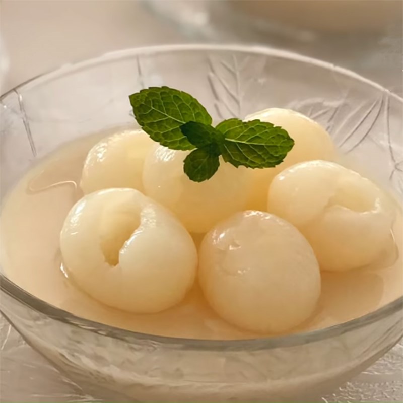 Bước 3 Thành phẩm Pudding nhãn sữa đậu nành