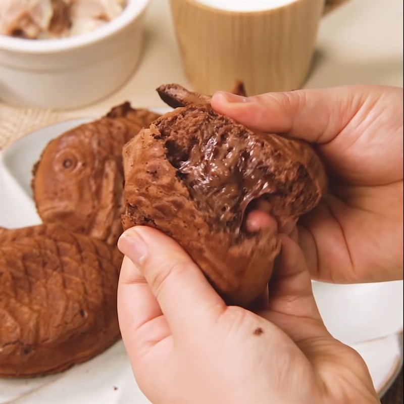 Bước 4 Thành phẩm Bánh cá socola