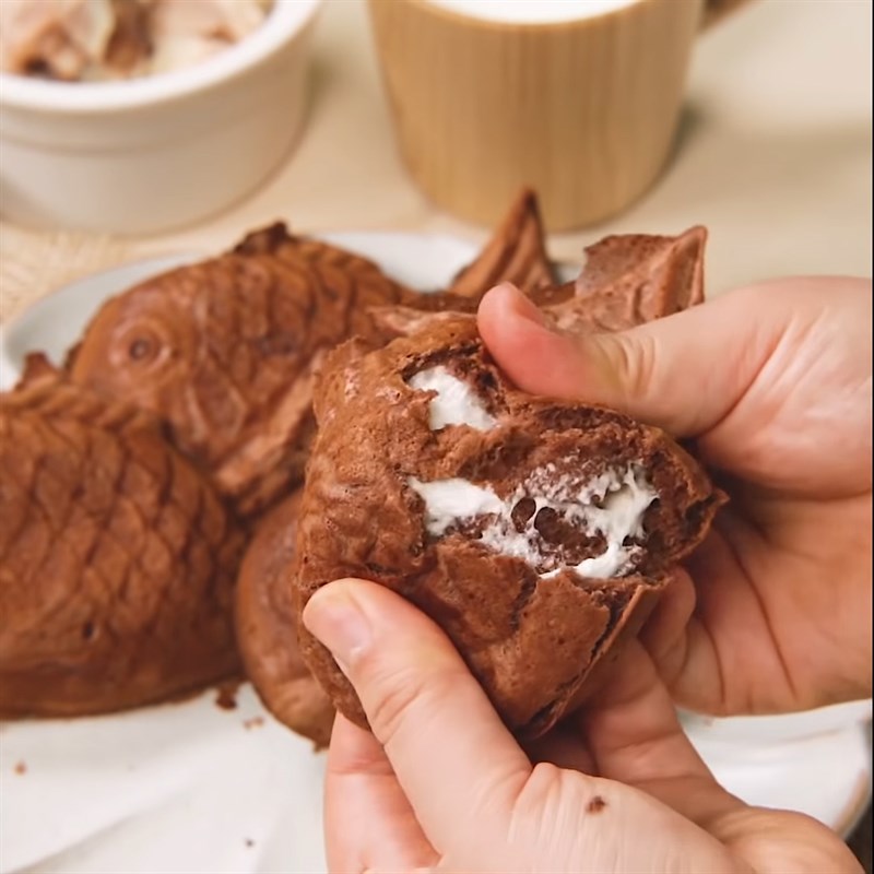 Bước 4 Thành phẩm Bánh cá socola