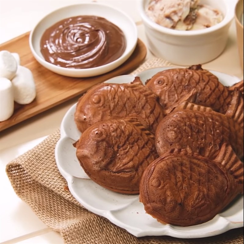 Bước 4 Thành phẩm Bánh cá socola